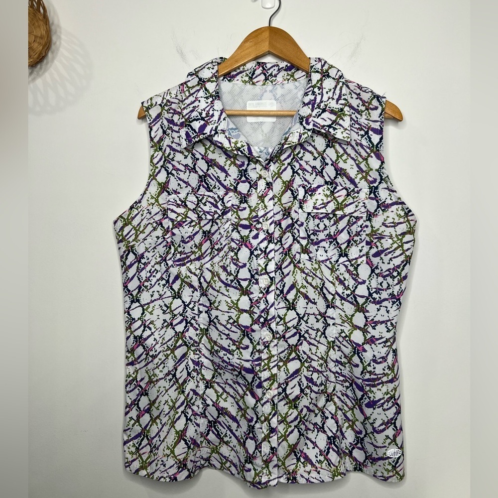 Reel Legends Sleeveless Top Women’s Size Large